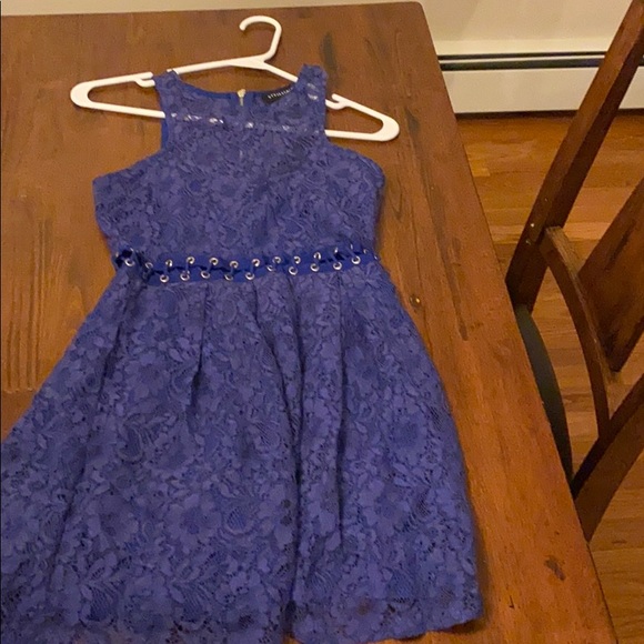 Blue girls dress - Picture 1 of 3